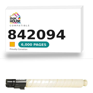 Ricoh 842094 Compatible Yellow Toner Cartridge (MPC 406)
