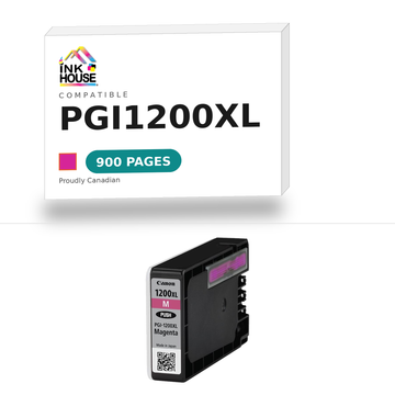 PGI1200XL Magenta compatible ink cartridge, 900 pages