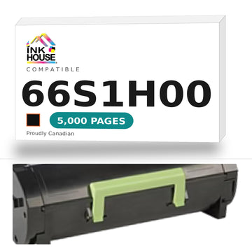 Compatible with 66S1H00 Toner Cartridge  High Capacity of 66S1000 (28400 Pages) use in MS531dw , MX532adwe