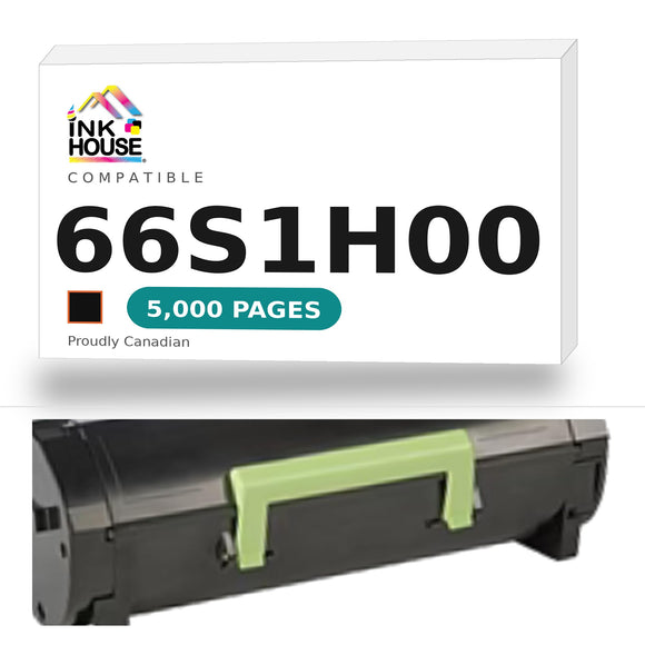 Compatible with 66S1H00 Toner Cartridge  High Capacity of 66S1000 (28400 Pages) use in MS531dw , MX532adwe