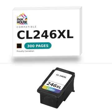 CL246XL Tri-Color compatible ink cartridge, 300 pages