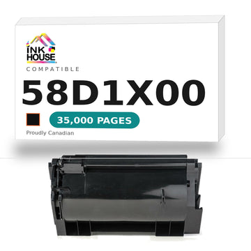 Lexmark 58D1X00 Remanufactured Black Toner Cartridge Extra High Yield