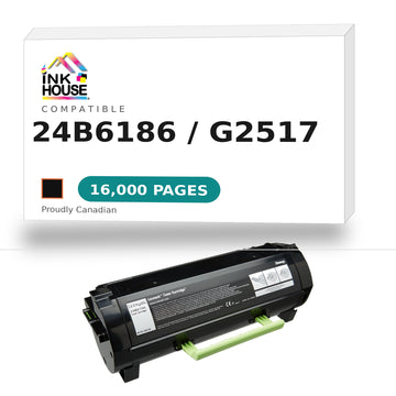 Premium Quality Lexmark 24B6186 G2517 Compatible Black Toner Cartridge