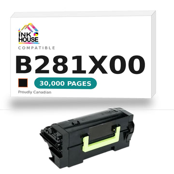 Lexmark B281X00 Remanufactured Black Toner Cartridge Extra High Yield - 30000 Pages