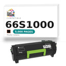 Lexmark 66S1000 Black Remanufactured Toner Cartridge-1