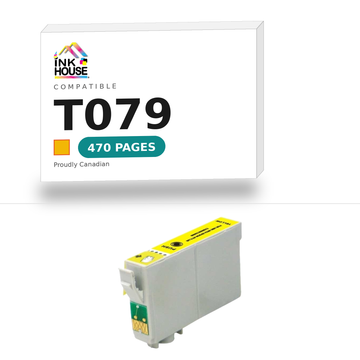 T079 Yellow compatible ink cartridge, 470 pages