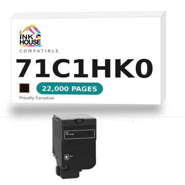 Lexmark 71C1HK0 Compatible Black Toner Cartridge High Yield-H4