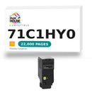 Lexmark 71C1HY0 Compatible Yellow Toner Cartridge High Yield-H4-1