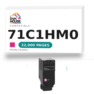 Lexmark 71C1HM0 Compatible Magenta Toner Cartridge High Yield-H4