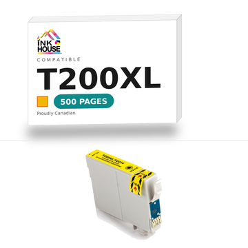 T200XL Yellow compatible ink cartridge, 500 pages