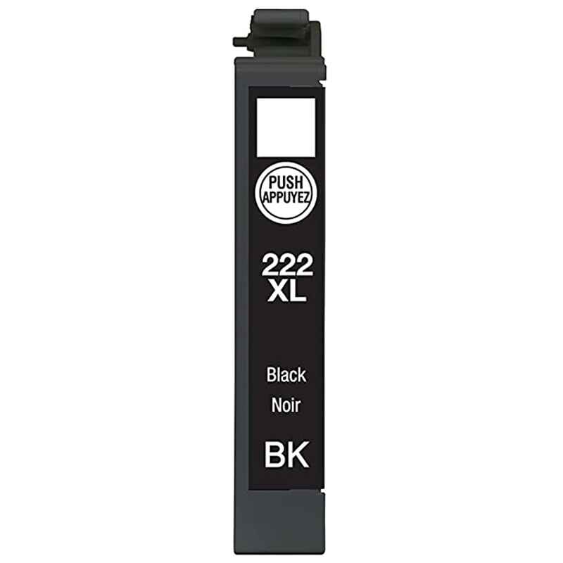 Epson T222XLBK Compatible Black Ink Cartridge (Updated CHIP)
