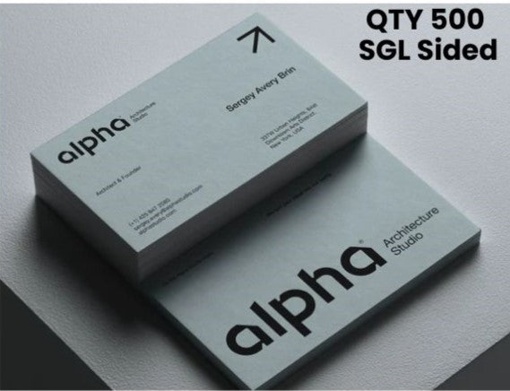 Custom Business Cards QTY 500 - Single Sided