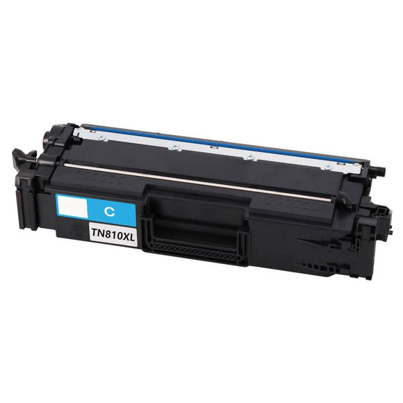 Brother TN810XLC Compatible Cyan Toner Cartridge High Yield
