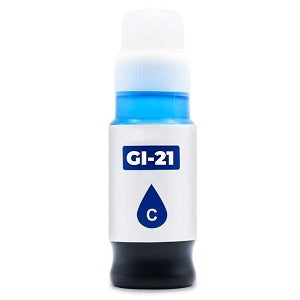 Canon GI-21 Compatible Cyan Ink Bottle (4537C001)