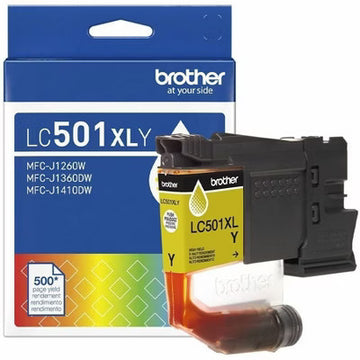 Brother LC501XLY Original Yellow Ink Cartridge High Yield