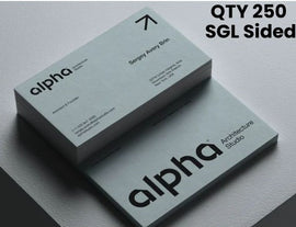 Custom Business Cards QTY 250 - Single Sided