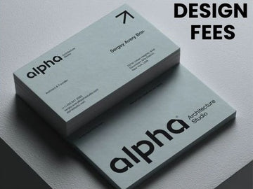 Custom Business Cards Design Fee