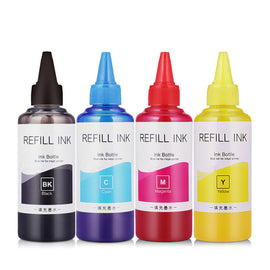 UNIVERSAL COMPATIBLE DYE INK (BK/C/M/Y) 4 PK