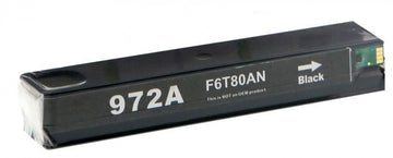 Remanufactured HP 972A F6T80AN Black PageWide Ink Cartridge