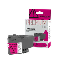 Compatible Brother LC401XLBKS Magenta Ink Cartridge High Yield  LC401