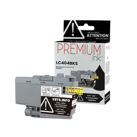 Brother LC404 BK New Black Compatible Inkjet Cartridge (LC404BK)