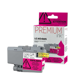 Brother LC404 New Magenta Compatible Inkjet Cartridge (LC404 Magenta)