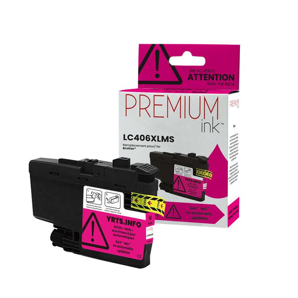 Brother LC406XLM Compatible Magenta Ink Cartridge Extra High Yield