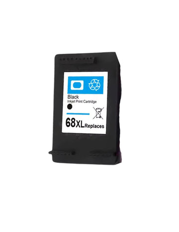 Remanufactured HP 68XL Black Ink Cartridge High Yield