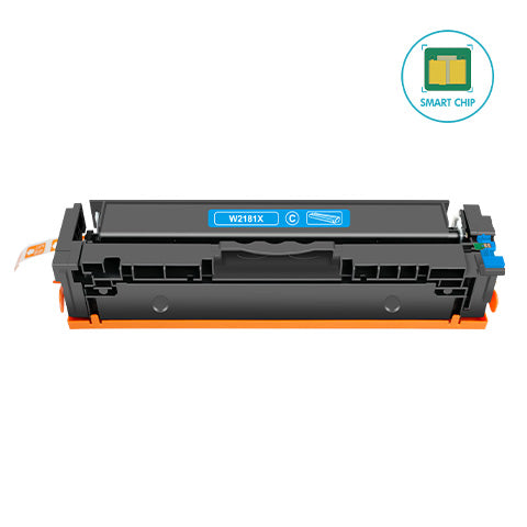 Compatible HP 218X W2181X Cyan Toner Cartridge High Yield
