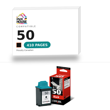 50 Black compatible ink cartridge, 410 pages