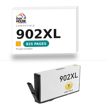 902XL Yellow compatible ink cartridge, 825 pages
