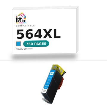 564XL Cyan compatible ink cartridge, 750 pages