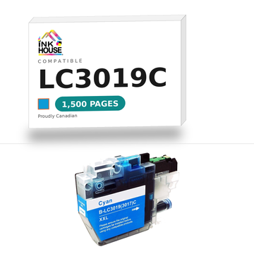 LC3019C Cyan compatible ink cartridge, 1,500 pages