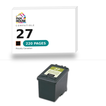 27 Black compatible ink cartridge, 220 pages