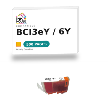 Compatible canon bci 3ey 6y new yellow compatible inkjet cartridge ink cartridge