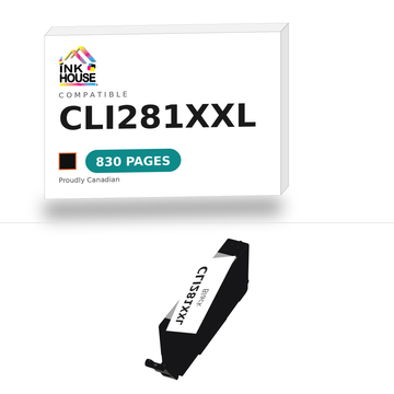 Compatible canon cli 281xxl 1983c001 compatible black ink cartridge extra high yield ink cartridge