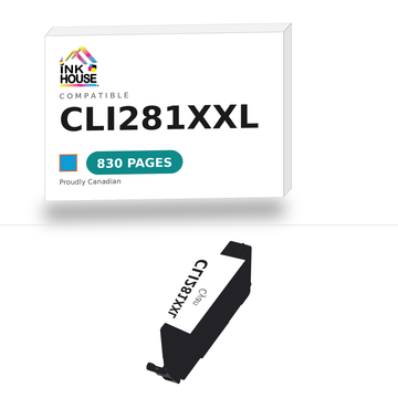 Compatible canon cli 281xxl 1980c001 compatible cyan ink cartridge extra high yield ink cartridge