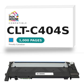 Samsung CLT-C404S Compatible Cyan Toner Cartridge