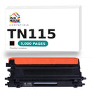 Brother TN115 BK New Compatible Black Toner Cartridge  High Capacity (High Yield Version of TN110)-1
