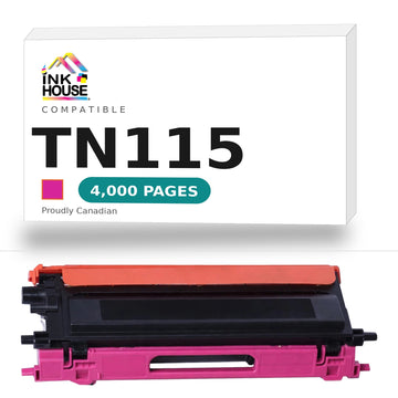 Brother TN115 M New Compatible Magenta Toner Cartridge  High Capacity (High Yield Version of TN110)