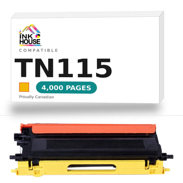 Brother TN115 Y New Compatible Yellow Toner Cartridge  High Capacity (High Yield Version of TN110)