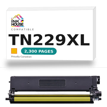 Compatible Brother TN229XL Yellow Toner Cartridge High Yield