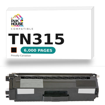 Brother TN315 BK New Compatible Black Toner Cartridge (High Yield of TN310)