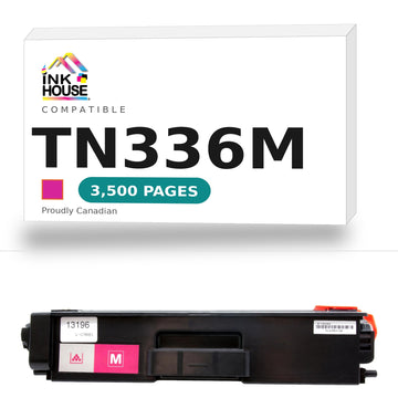 Brother TN336M New Compatible Magenta Toner Cartridge  High Capacity (High Yield Version of TN331)