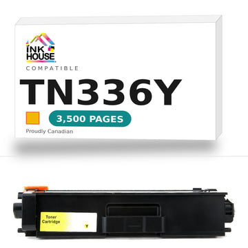 Brother TN336Y New Compatible Yellow Toner Cartridge  High Capacity (High Yield Version of TN331)