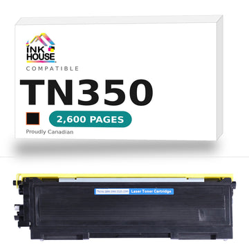 Brother TN350 New Compatible Black Toner Cartridge