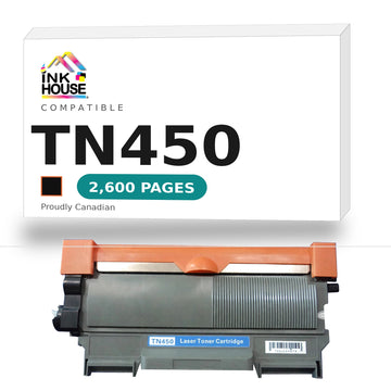 Brother TN450 New Compatible Black Toner Cartridge  (High Capacity Version of TN 420)