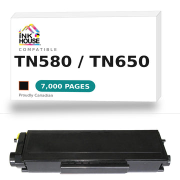 Brother TN580/TN650 New Compatible Black Toner Cartridge  High Capacity