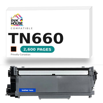 Brother TN660 New Compatible Black Toner Cartridge (High Yield Version of TN 630)