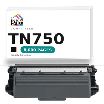 Brother TN750 New Compatible Black Toner Cartridge  High Capacity(High Yield of TN720)